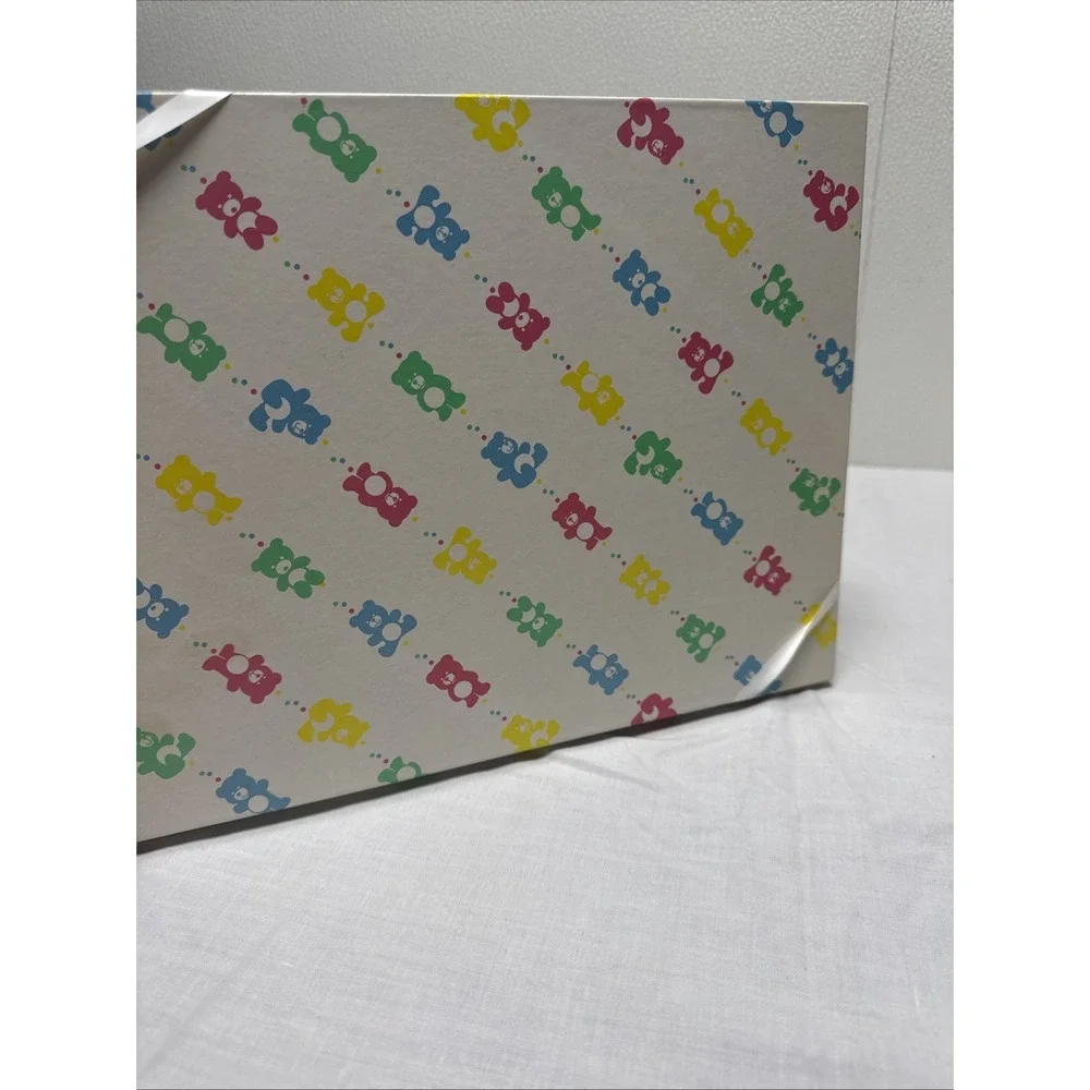 Vintage Baby Blanket White Woven Infant Shawl 40
